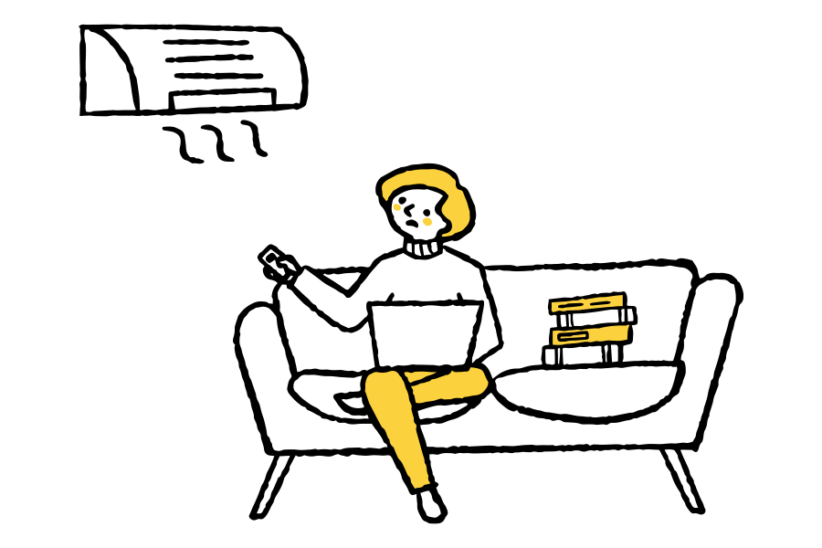 エアコンの調子が悪い